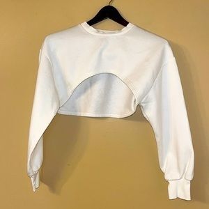 Zara High low Sweatshirt Size Medium